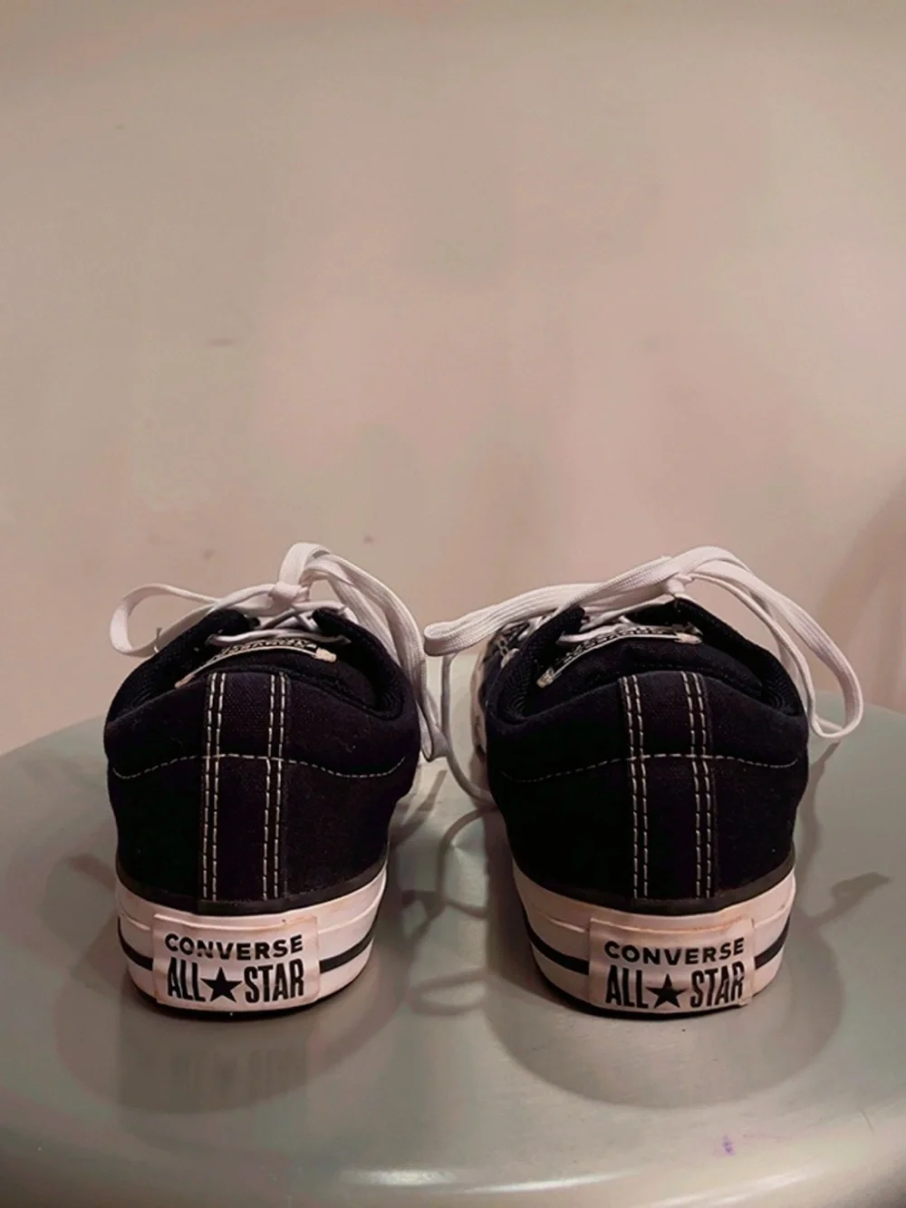 Converse Chuck Taylor All Star Unisex Low Top Black Canvas Sneakers Kids Size 4Y